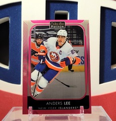 Anders Lee 2021-22 - Matte Pink #70 O-Pee-Chee